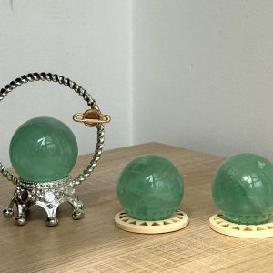 綠螢石球