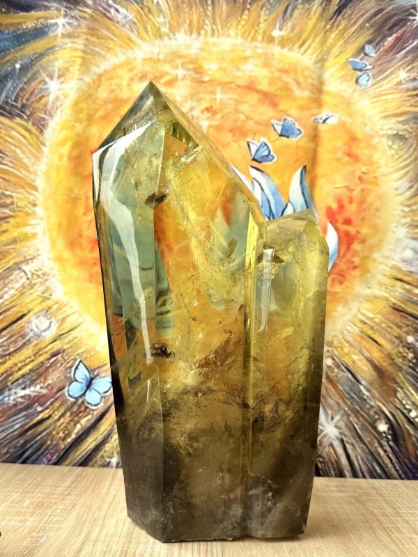 黃水晶原石礦標