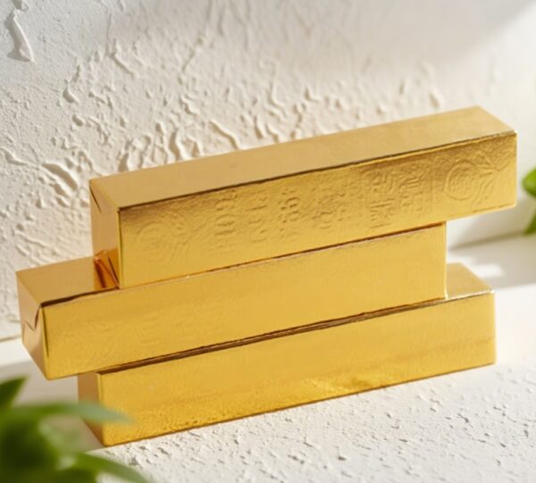 10 Gold Bars (Traditional Paper Craft) D67