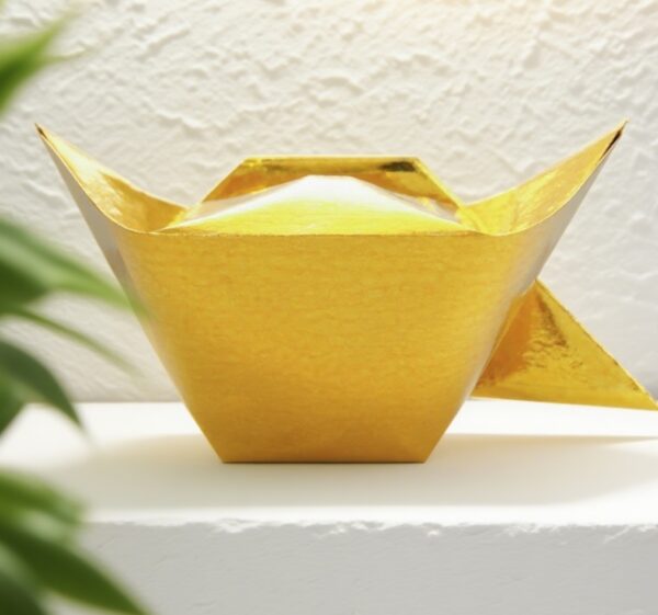 1K Gold Ingots (Traditional Paper Craft) D68