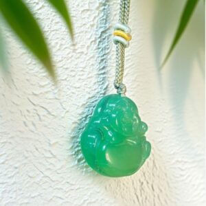 Pendant Necklace: Green Joyful Spirit D119 - 影像 2