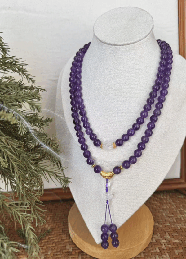 Chaplet: 108 Amethyst D107