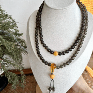 Chaplet: 108 Smoky QuartzD109