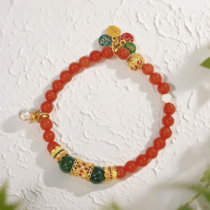 Bead Bracelet: Popular Peach Blossom D55