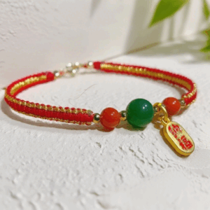 Bead Bracelet: Wealth & Prosperity D23