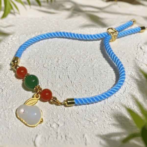 Bead Bracelet: Jade Rabbit Healing Elixir D32