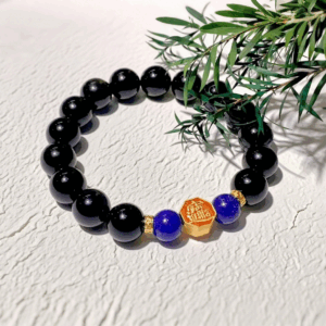 Bead Bracelet: Qingming Obsidian Wealth D99