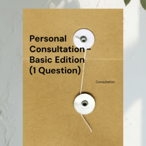 Personal Consultation – Basic Edition (1 Question)) D59A