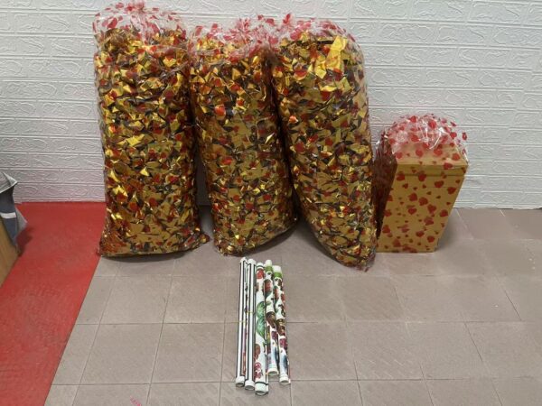 3K Gold Ingots – Mythical Series (Traditional Paper Craft) D135