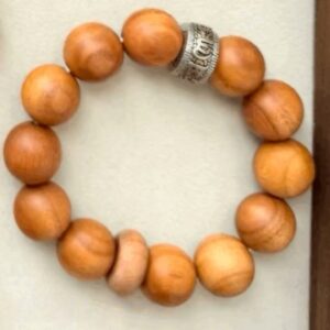 Sterling Silver Rotating Mantra Bead D143