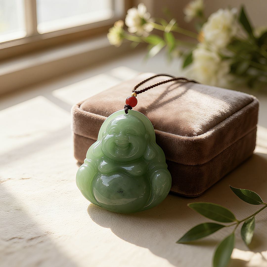Laughing Buddha Pendant D151