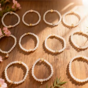 星空白珠手鍊(隨機款式) D222